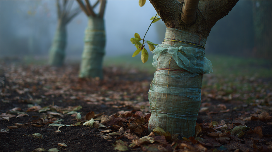 Защита стволов от грызунов — в борьбе с вредителями все способы хороши, от лапника до пластика