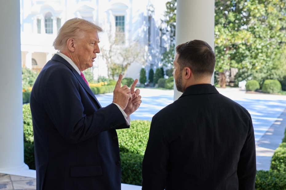 Дональд Трамп, Владимир Зеленский