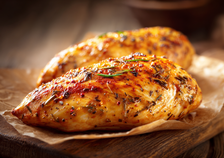 Простой способ приготовить сочное куриное филе с прованскими травами