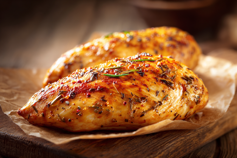 Рецепт сочного куриного филе в духовке в рукаве