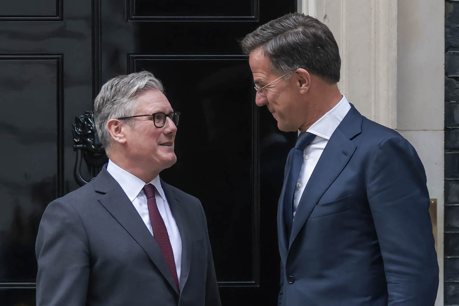 Кир Стармер и Марк Рютте