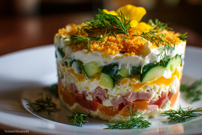 Салат «Русская красавица»: простой рецепт