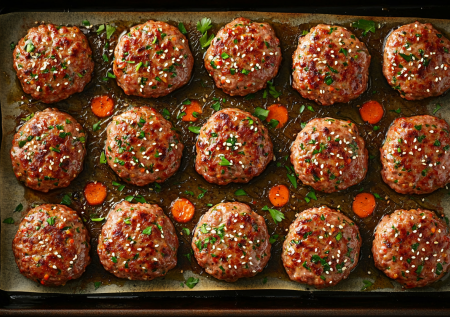 Ленивые котлеты с картошкой в духовке: сочные, румяные и ни капли лишнего жира — делайте много, и полезное блюдо всегда будет под рукой