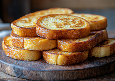 Всего 3 ингредиента, и вы забудете об оладьях навсегда: батон, молоко, сахар — и гора лакомства готова