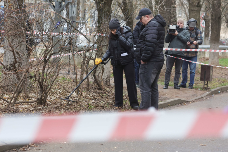 На месте взрыва в Красногорске