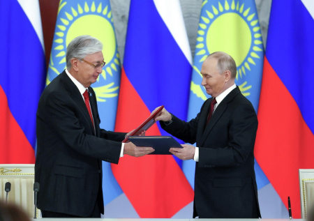 Путин и Токаев подписали важный документ