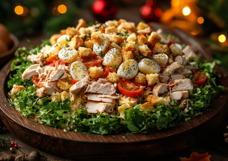 Подсядут даже заядлые оливьешники: невероятный салат на Новый год «Курочка под кайфом» — вкусно будет всем