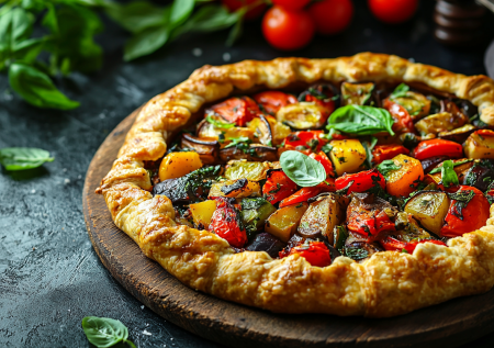 Лучше пирога и проще пиццы — готовлю рататуй на хрустящей галете: французская вкуснятина за 45 минут