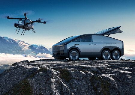 Вертолет в багажнике: как устроены летающие автомобили из Китая, цена в РФ