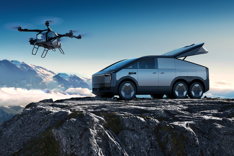 Модульный летающий автомобиль Land Aircraft Carrier компании Xpeng Aeroht
