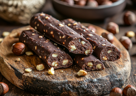 Ностальгическая колбаска из печенья: рецепт с фундуком и какао — готовлю быстро и без выпечки