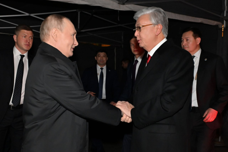 Владимир Путин и Касым-Жомарт Токаев