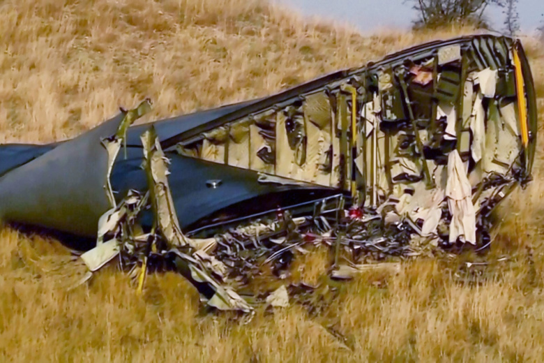 Турецкий военно-транспортный самолет C-130 потерпел крушение в Грузии