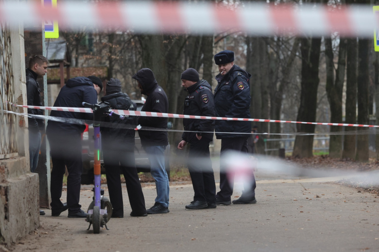 На месте взрыва в Красногорске