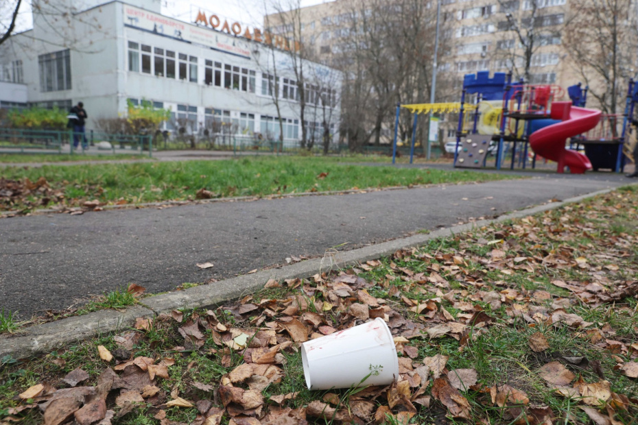 На месте взрыва в Красногорске