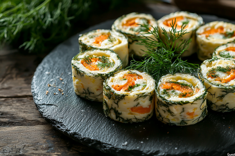 Что приготовить на Новый год, когда гости на пороге? Попробуйте сырные рулетики!