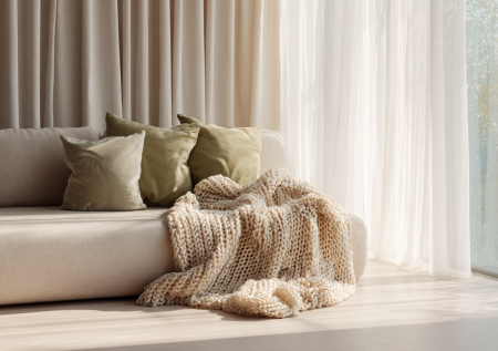 Как текстиль меняет геометрию комнаты: советы дизайнеров