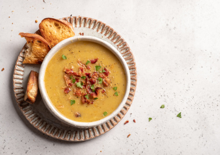 Как похудеть быстро: готовим гороховый суп — много белка и клетчатки