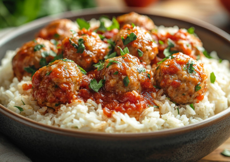 Когда уже не знаешь, что приготовить: рецепт тефтелей с рисом с подливкой