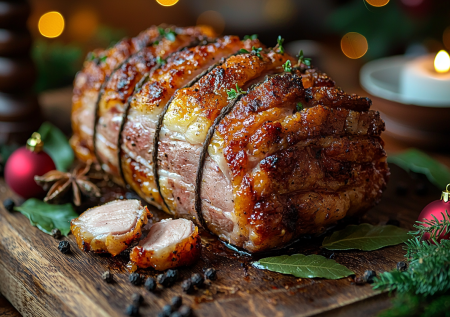 Новогодняя буженина по-домашнему: звезда застолья на бутерброд, к рюмочке и просто так!