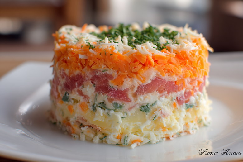 Рецепт салата «Лисья шубка»