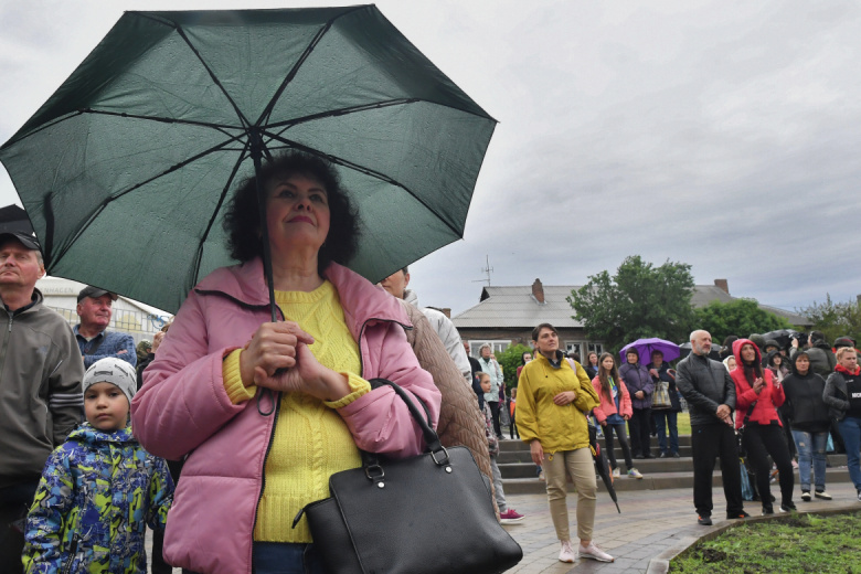 Жители Купянска