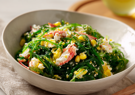 Перезагружаем крабовый салат — готовлю с чукой в ореховом соусе по корейскому рецепту