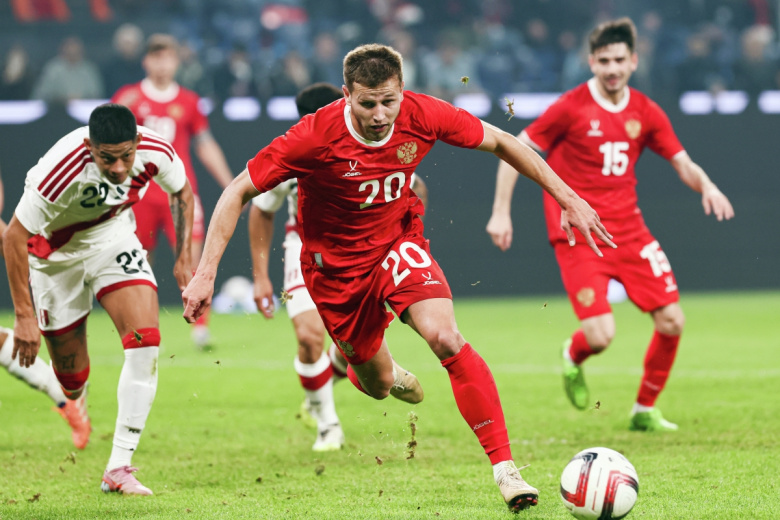 Товарищеский матч между сборными России и Перу