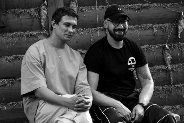 Никита Кологривый во время съёмок фильма «Искупление»