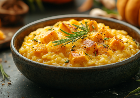 Съедобный антидепрессант: готовим ризотто из тыквы