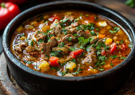 И горячее, и суп в одном казане! Каварма по-болгарски. Вкусное нежное мясо в особом маринаде