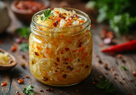 Для любителей пикантного: острая квашеная капуста — лучший рецепт!