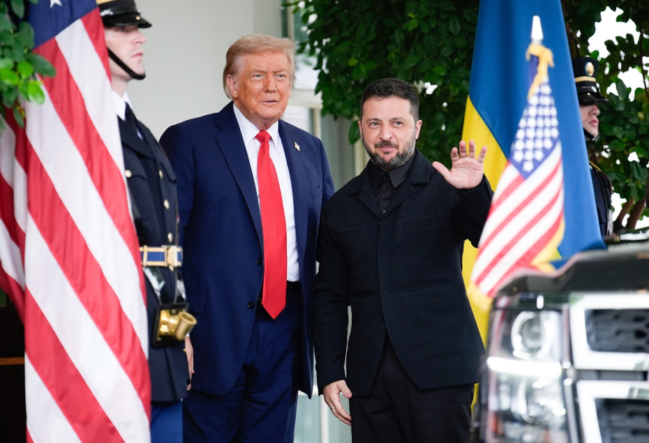 Дональд Трамп и Владимир Зеленский