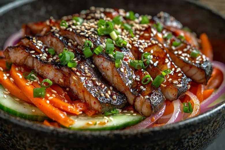 Скумбрия по-корейски: простой рецепт