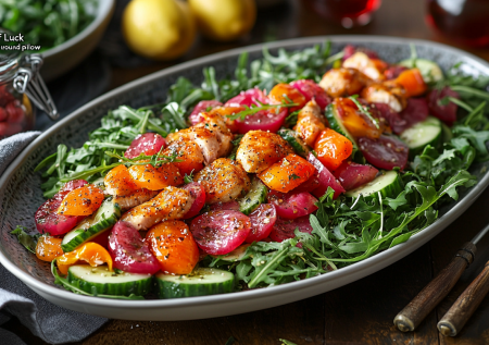 Яркий и необычный салат «Седло удачи»: Огненная лошадь будет гарцевать — рецепт для особого случая