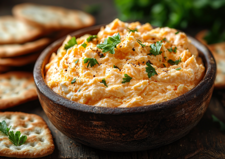 Закуска с плавленым сырком из 3 ингредиентов: простая намазка на поджаристый хлеб или крекеры — выручит всегда