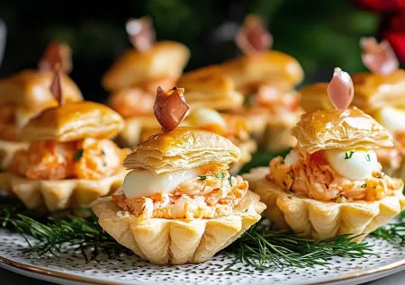 Простая и вкусная закуска из крабовых палочек. «Ракушки» — нужны яйца и плавленый сыр, никакого заезженного оливье