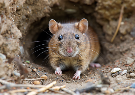 В Подмосковье «крысиное королевство» сняли на камеру