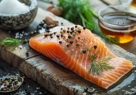 Засолка красной рыбки по-скандинавски: секрет идеального вкуса за 12 часов