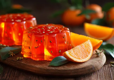 Порадуйте детей: яркое апельсиновое желе приготовить проще простого