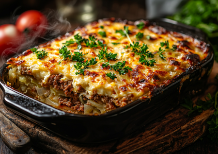 Запеканка «Капустная лентяйка»: сочная, вкусная и без лишних хлопот! Никаких слоев, все смешал — и в духовку