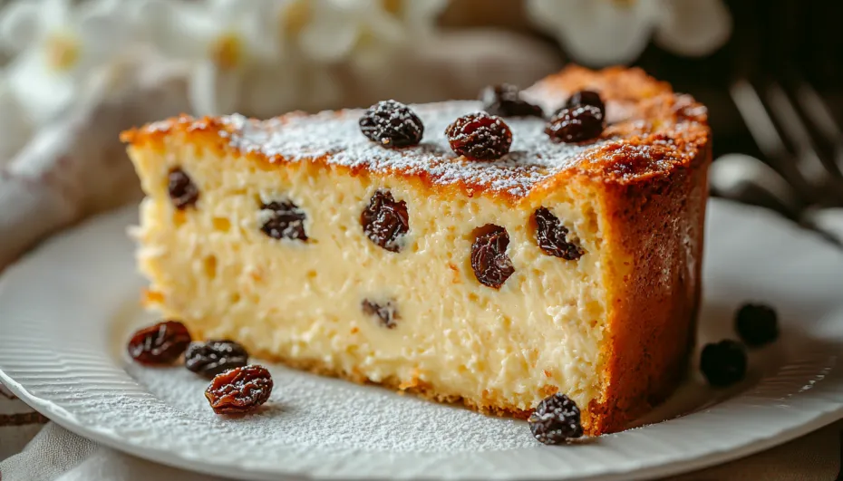 Простая творожная запеканка