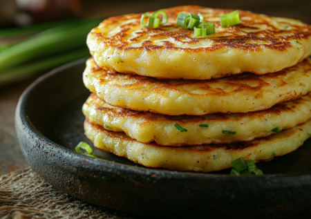 Картофельные лепешки — хоть на завтрак с маслом, хоть к селедочке с лучком. Очень вкусные и простые