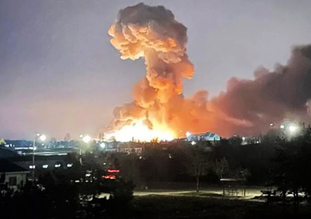 В Киеве прогремела серия мощных взрывов