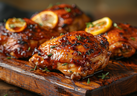 Безумно вкусная курочка: бедрышки в лимонно-медовом маринаде