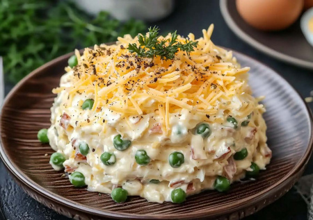 Салат «Чайка»: советская классика за 10 минут! Простое и недорогое блюдо