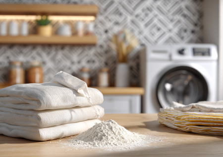 Снежная белизна без хлорки: откройте секрет обычных дрожжей для идеального белья