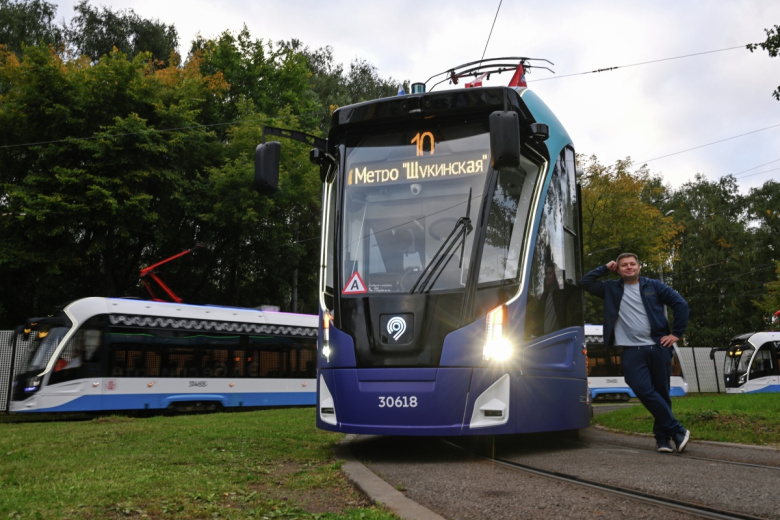 Первый в России беспилотный трамвай