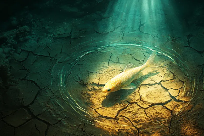 Рыба Moema claudiae в представлении ИИ