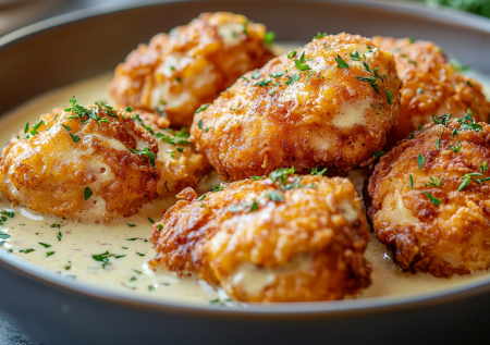 Курица в сливочно-тимьянном соусе: такую вкусную грудку вы еще не готовили — полный отвал башки